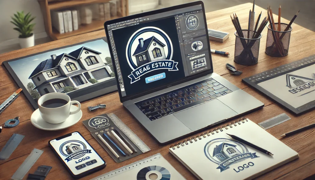 Crafting the Perfect Free logo and Premium Options for Real Estate and Construction