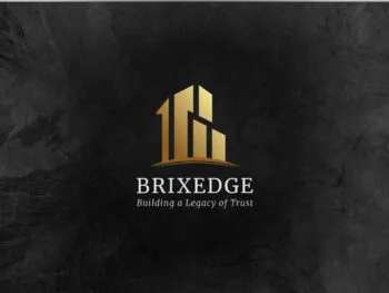 Minimalist Logo Design with Gold Gradient for Professional Growth