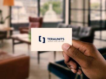 Free Card Mockup: Hand Holding a Business Card for Custom Designs