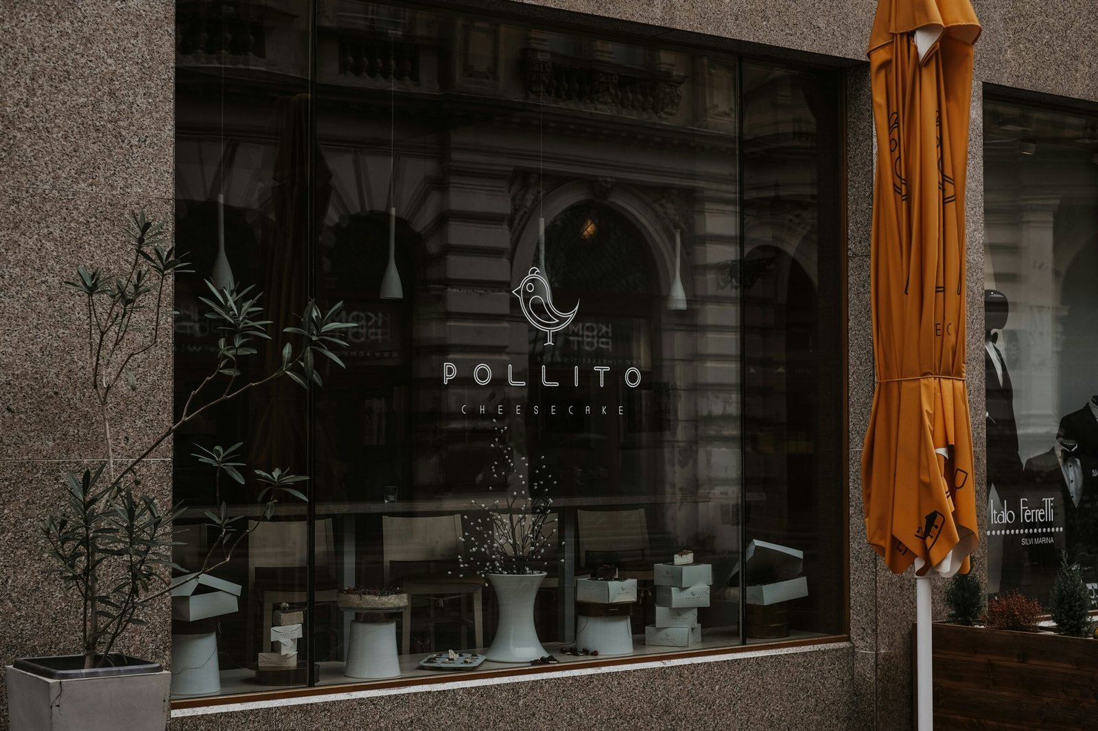 How to Convert a PDF Logo to AI: A Step-by-Step Guide 1 a store front with a yellow umbrella outside of it
